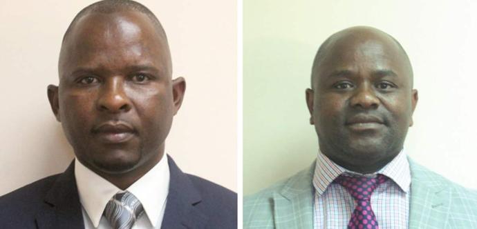 Mduduzi Bacede Mabuza et Mthandeni Dube