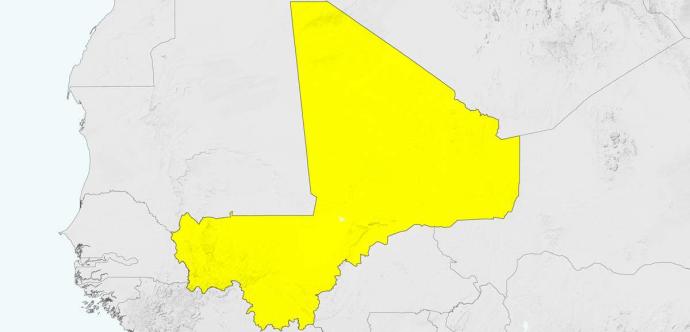 Carte du Mali