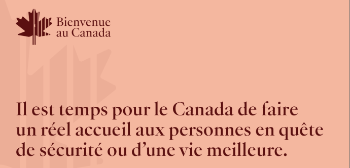 campagne #BienvenueauCanada