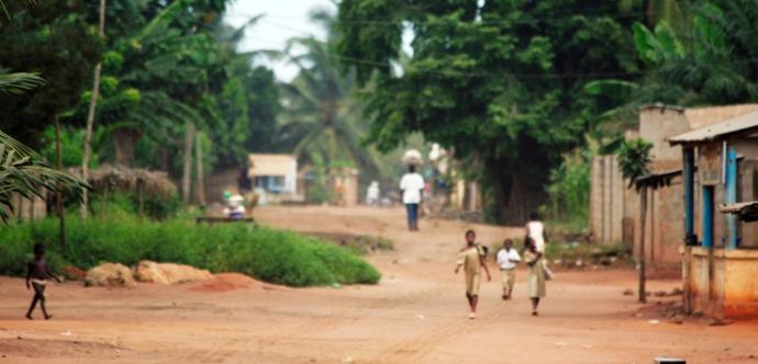 enfants qui courent