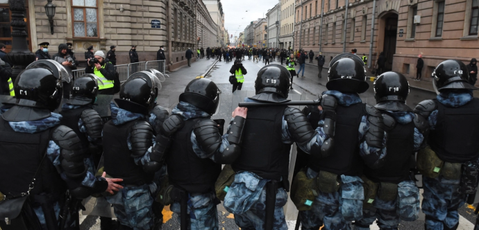 Manifestations en Russie