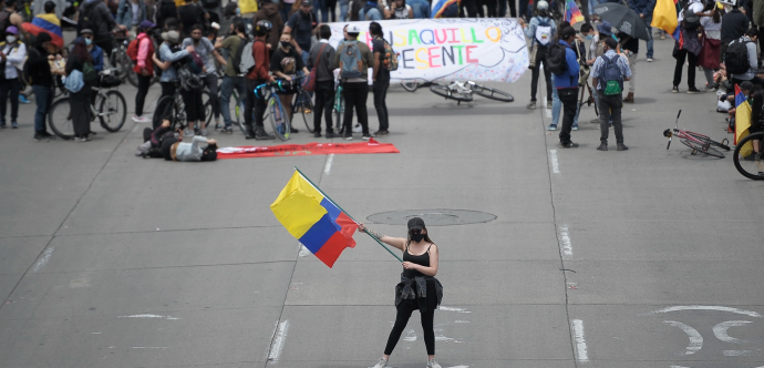 Manifestation en Colombie