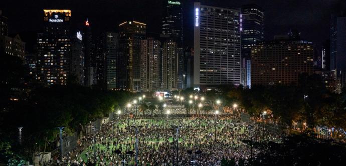 hong kong manif