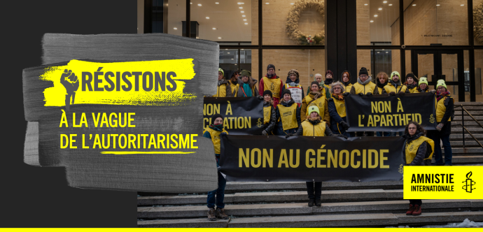 Résistons à la vague de l'autoritarisme - 12 avril - Ottawa 