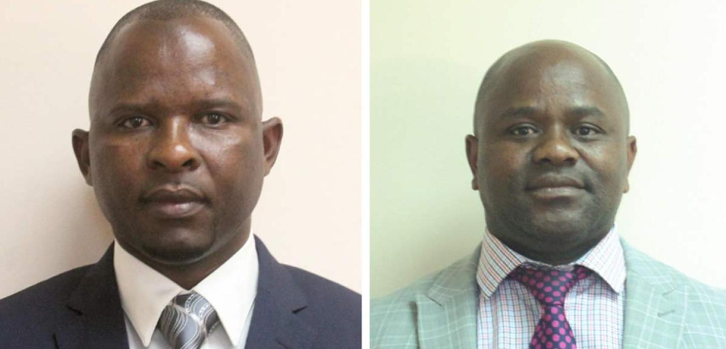 Mduduzi Bacede Mabuza et Mthandeni Dube