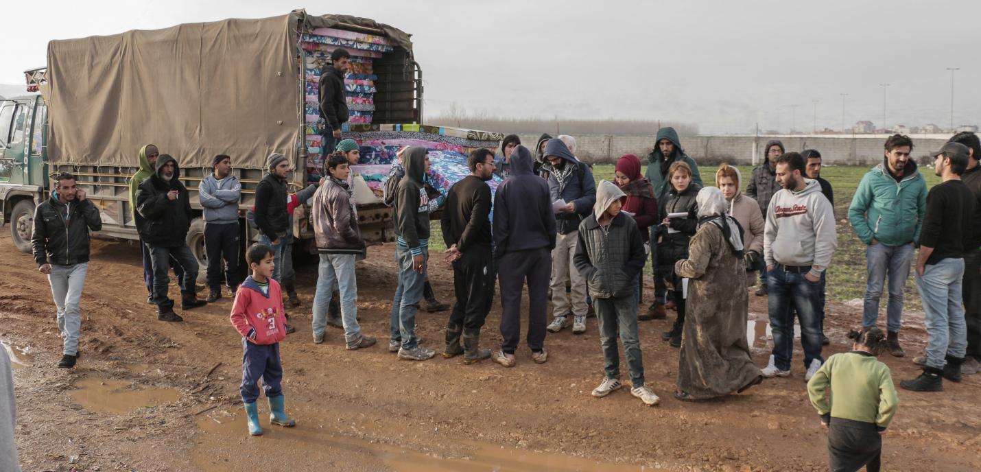 Syrian Eyes, working with Syrian refugees in the Bekaa Valley, Lebanon, January 2016