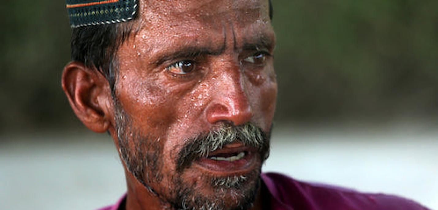 Homme au Pakistan