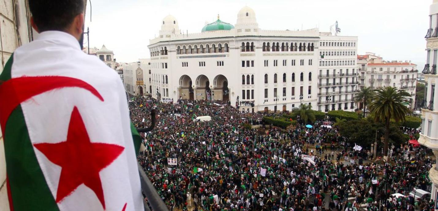 Militants du Hirak en Algérie