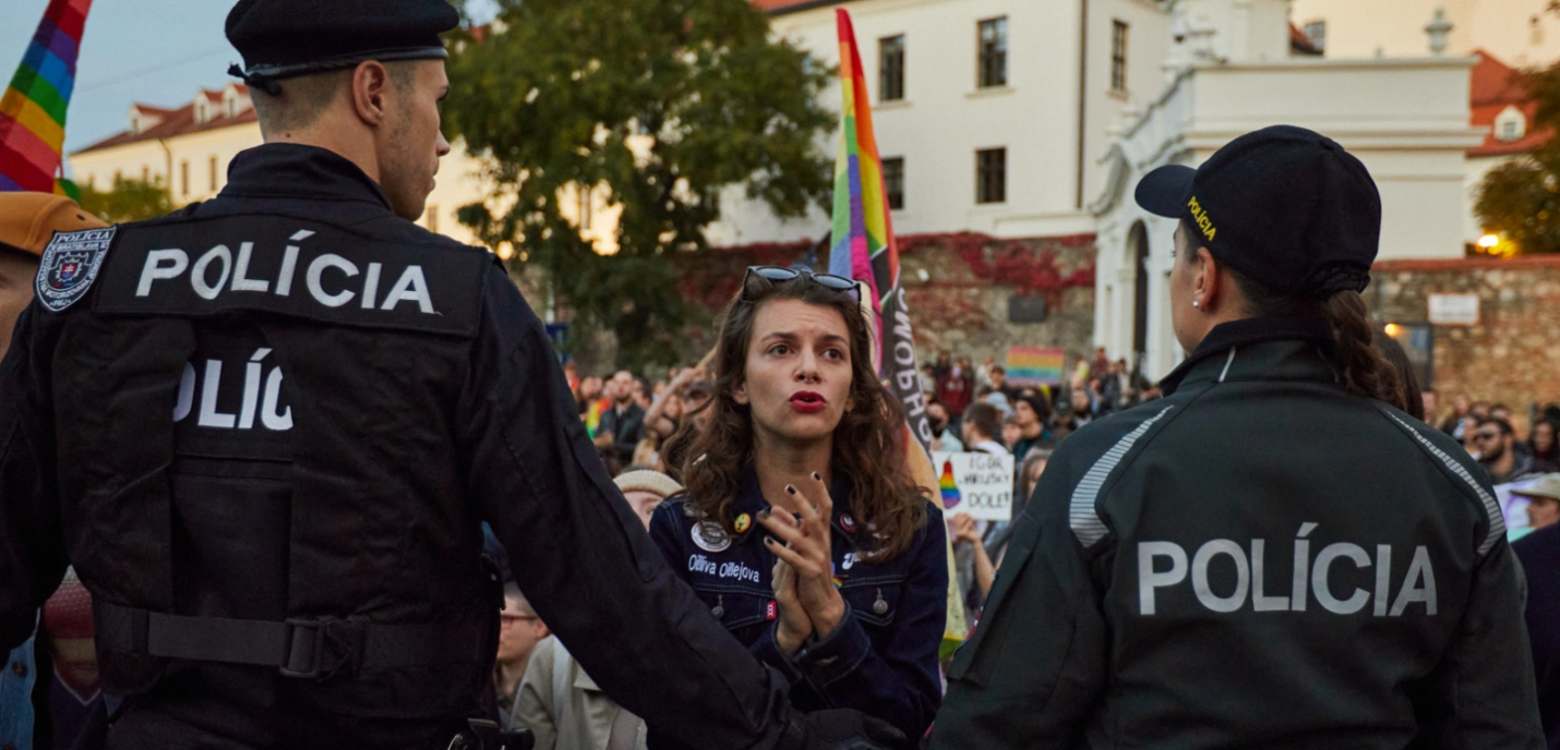 Manifestation LGBTI en Slovaquie