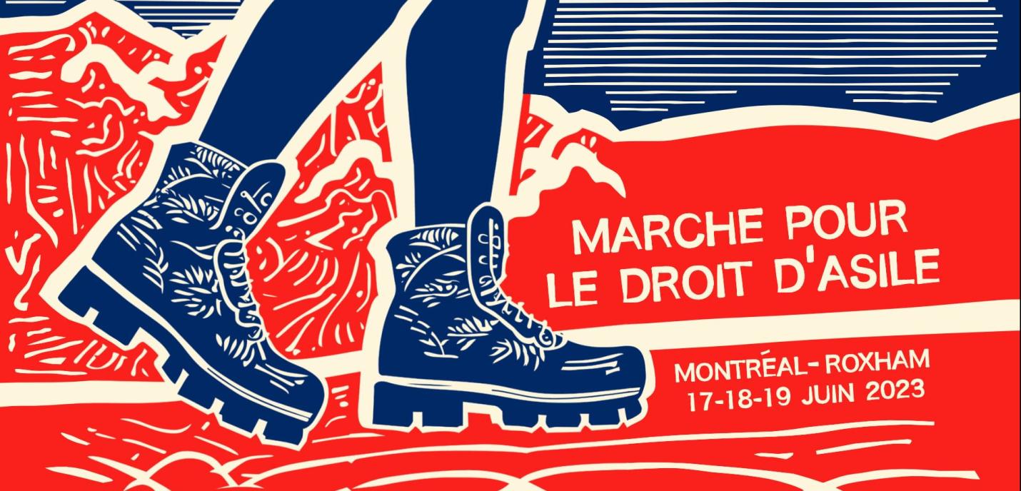 Marcher pour le droit d'asile