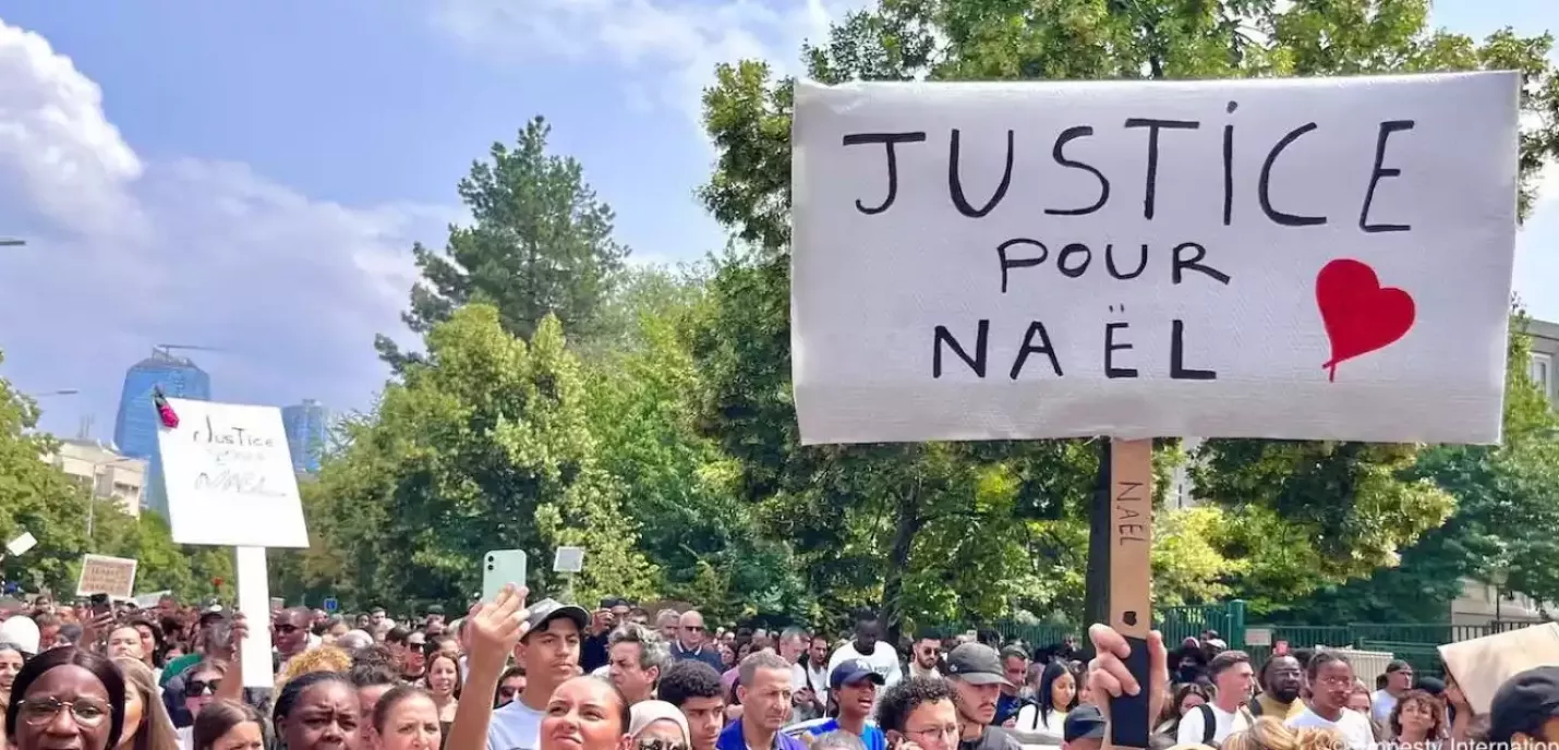 Manifestation en mémoire de Nahel