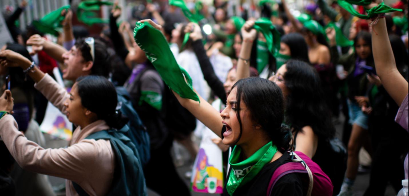 manifestation droit à l'avortement 