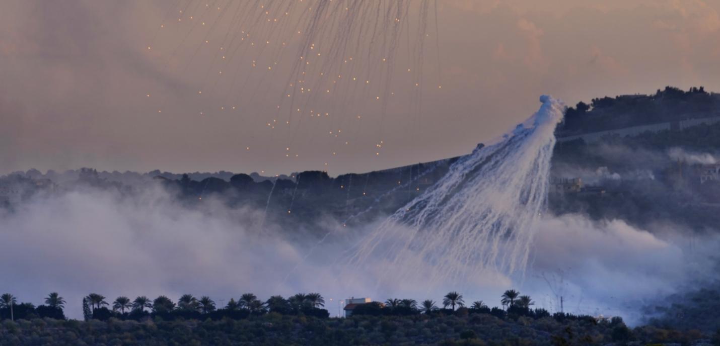 phosphore blanc Israël Liban