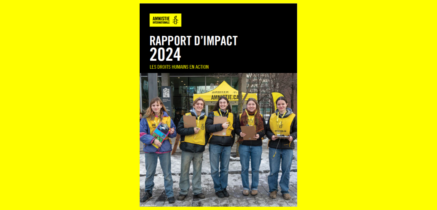 Couverture du rapport d'impact