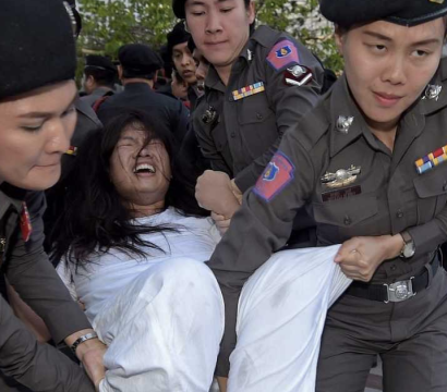 Manifestation thailande