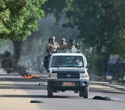 Camion au Tchad
