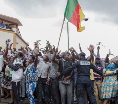 Cameroun manifestants