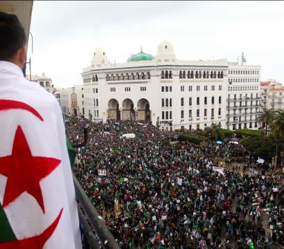 Militants du Hirak en Algérie