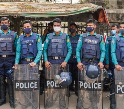 Police au Bangladesh