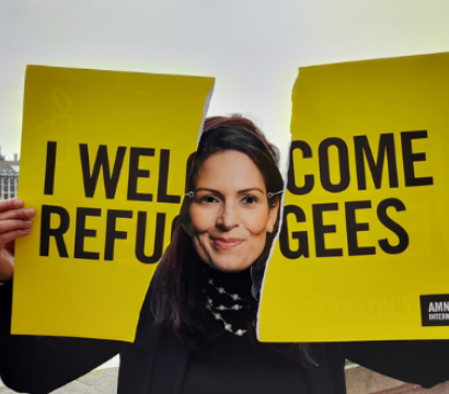 I welcome refugees 