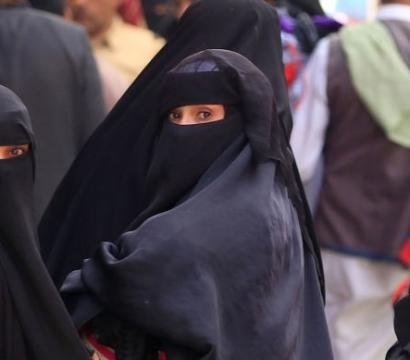 Femmes voilées au Yemen