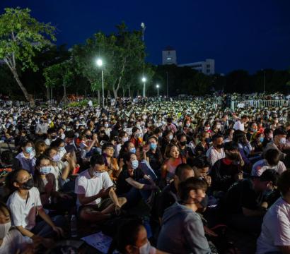 Manifestation en Thailande