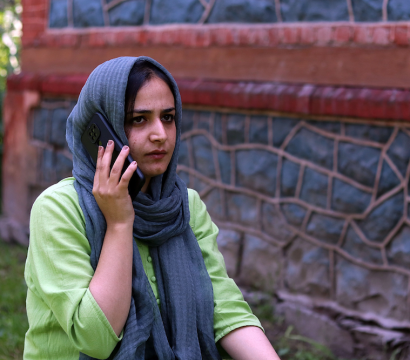 Femme en Inde