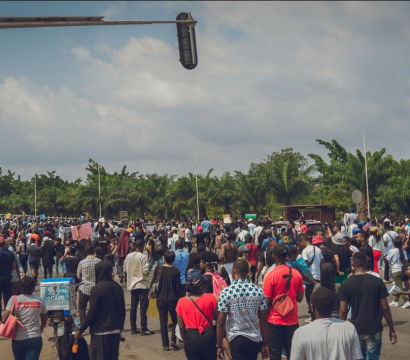 Manifestation au Nigeria #EndSARS