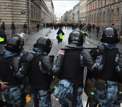 Manifestations en Russie