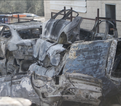 voiture calcinée