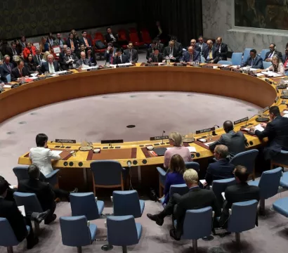 conseil de sécurité de l'ONU