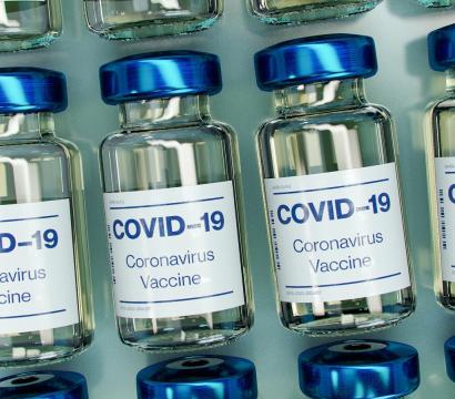 Flacon de vaccin covid