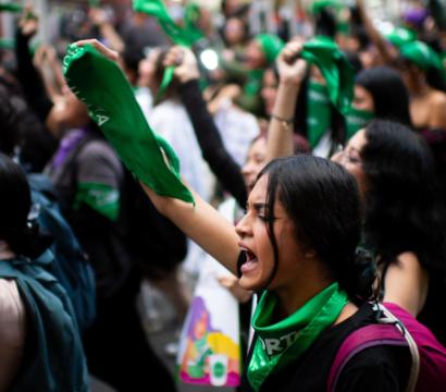 manifestation droit à l'avortement 