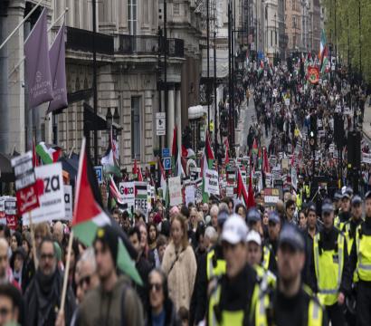 Manifestation pro-Palestine