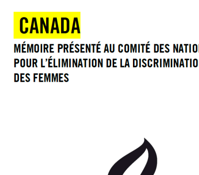 Coverture du rapport