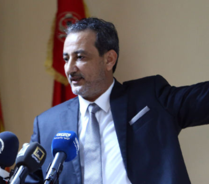 Al-Mahdi Al-Barghathi, ministre libyen de la défense du gouvernement d'entente nationale soutenu par l'ONU